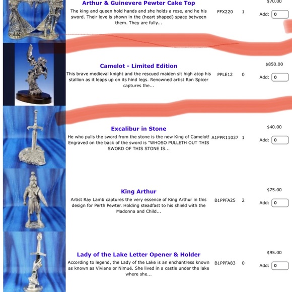 PERTH PEWTER CAMELOT - Picture 11 of 11